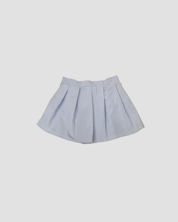 The Striped Pleated Skort