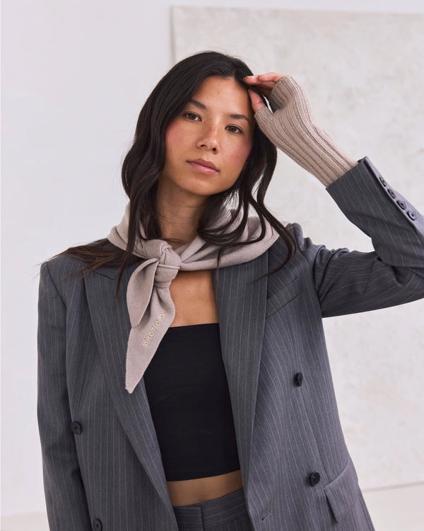 Merino Wool Triangle Scarf