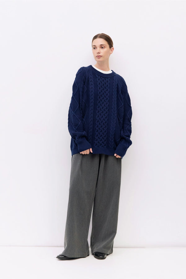 Hallie Cable Knit Sweater