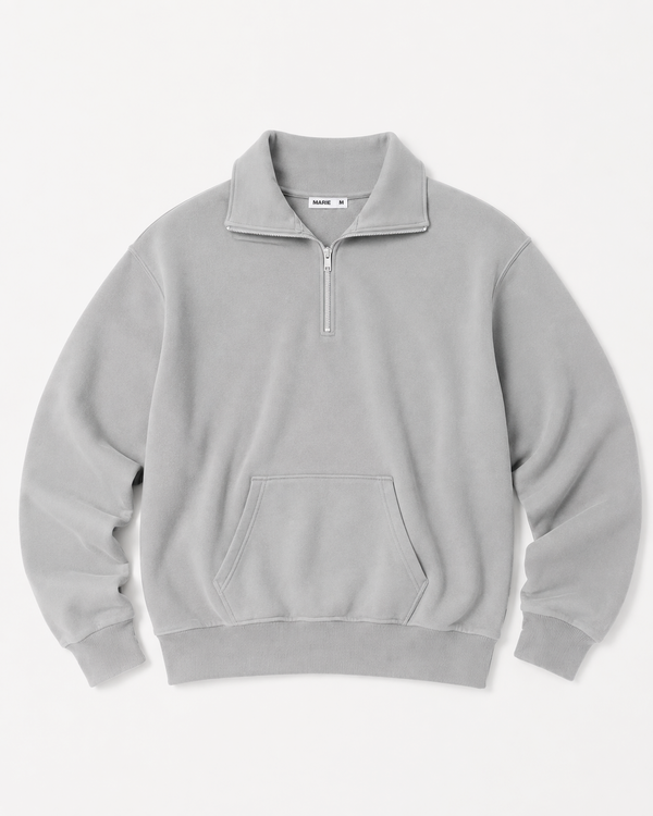 Marie Quarter Zip Sweatshirt