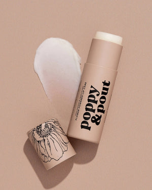 Poppy & Pout Lip Balm: Island Coconut