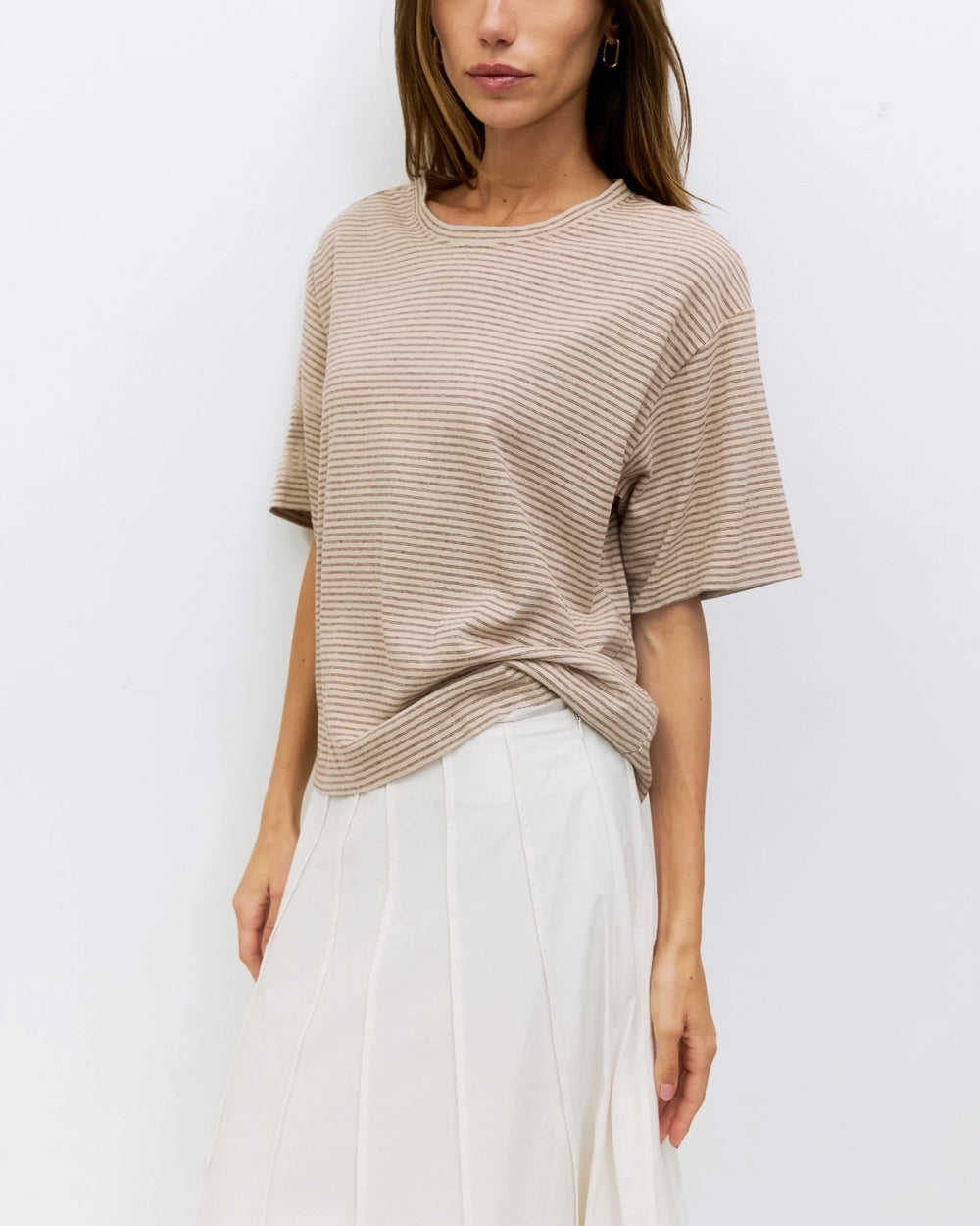 The Relaxed Stripe Tee