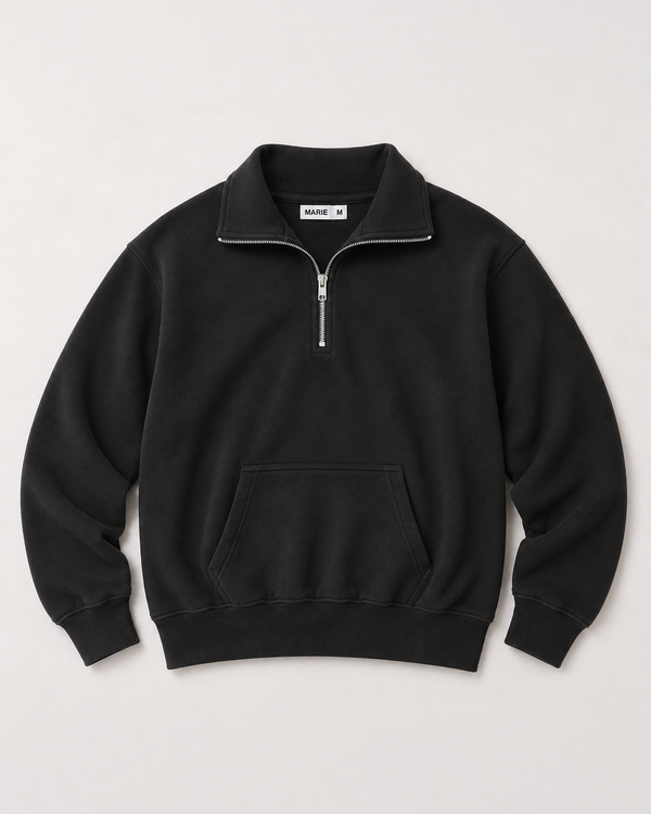 Marie Quarter Zip Sweatshirt