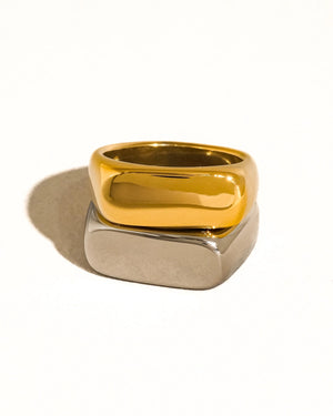 Signet Ring - Gold or Silver