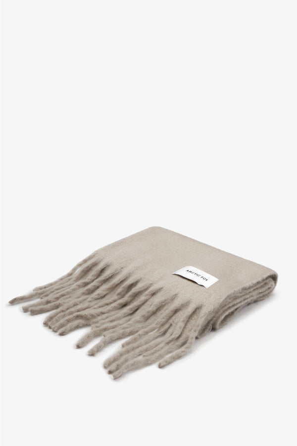 The Reykjavik Scarf - 100% Recycled - Arctic Grey