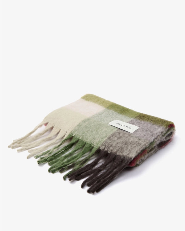 The Reykjavik Scarf - Mossy Green