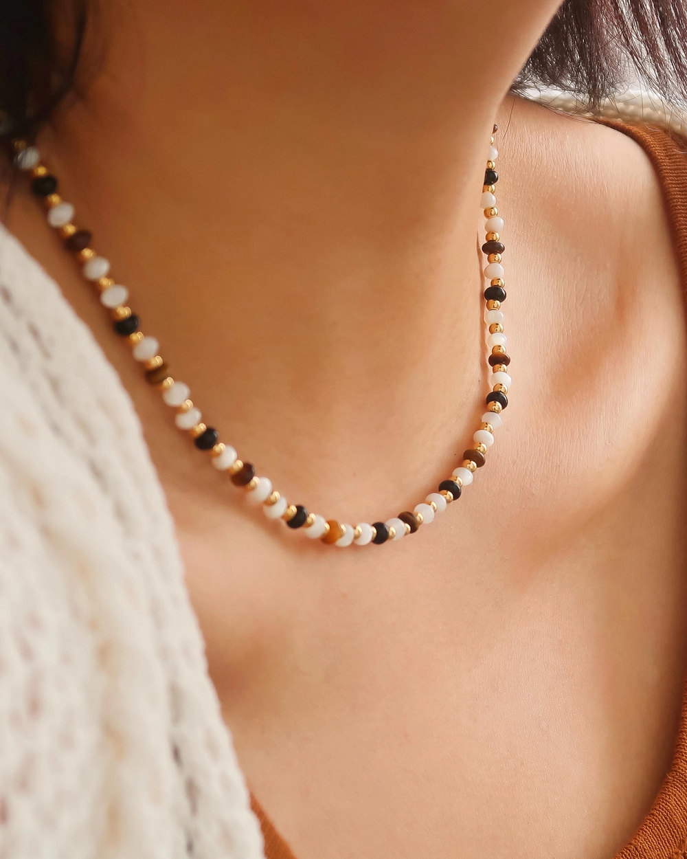 Arrow Beaded Necklace