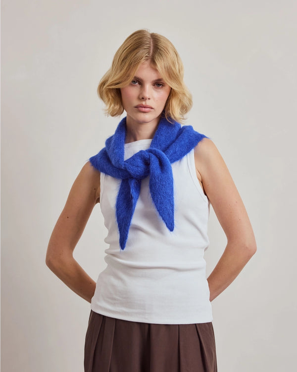 Alpaca Triangle Scarf