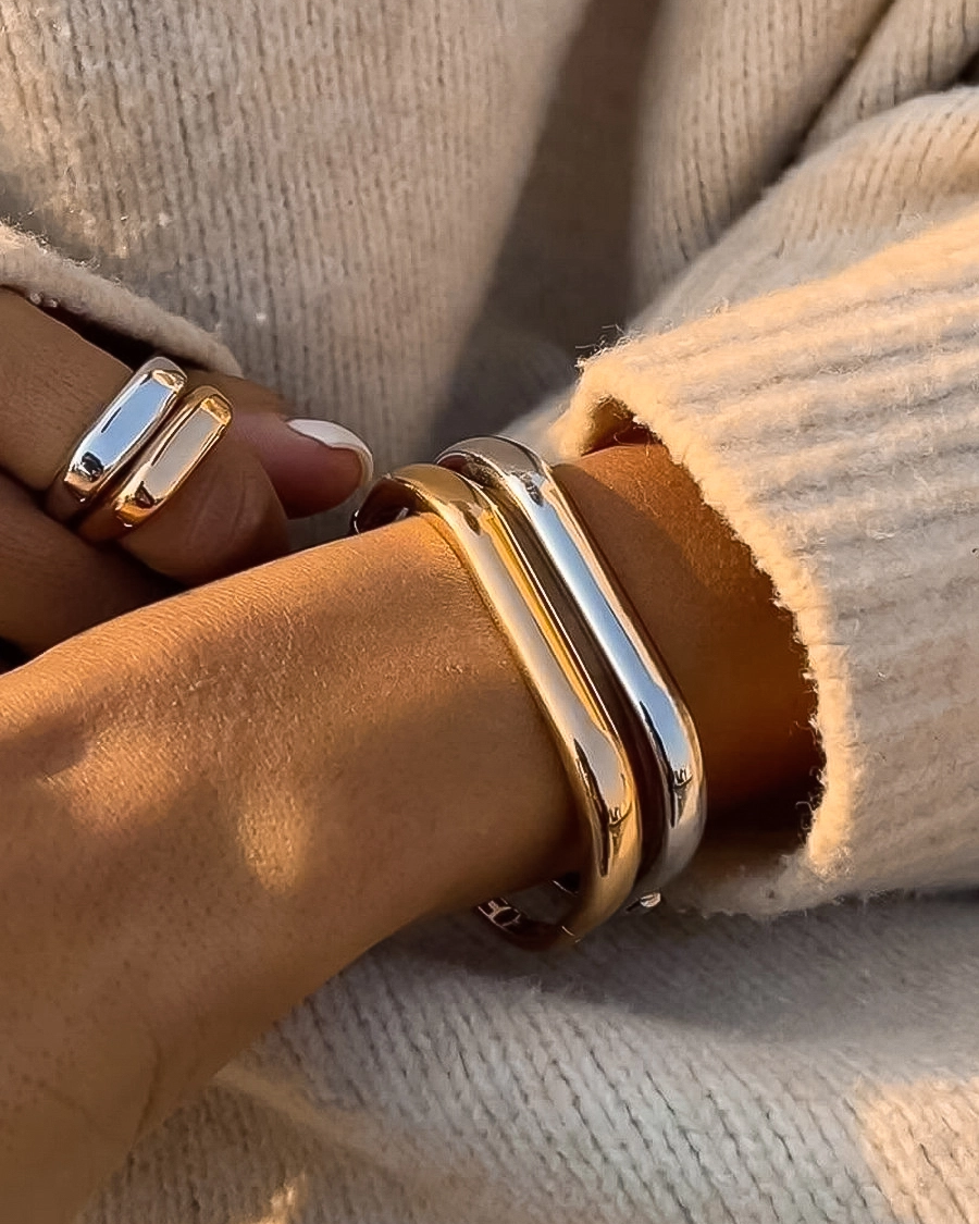 Renzi Classic Bangle - Silver