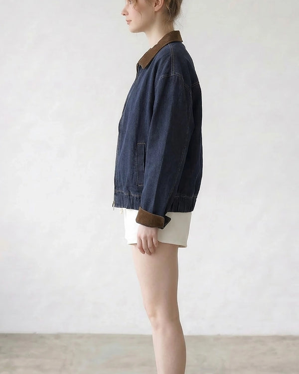 Raw Denim Workwear Jacket