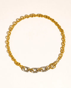 Two Tone Chain Necklace