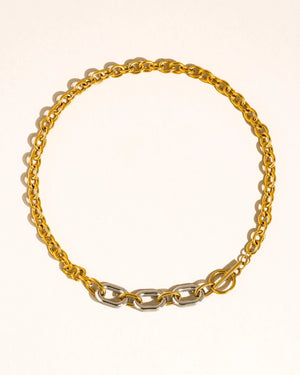 Two Tone Chain Necklace