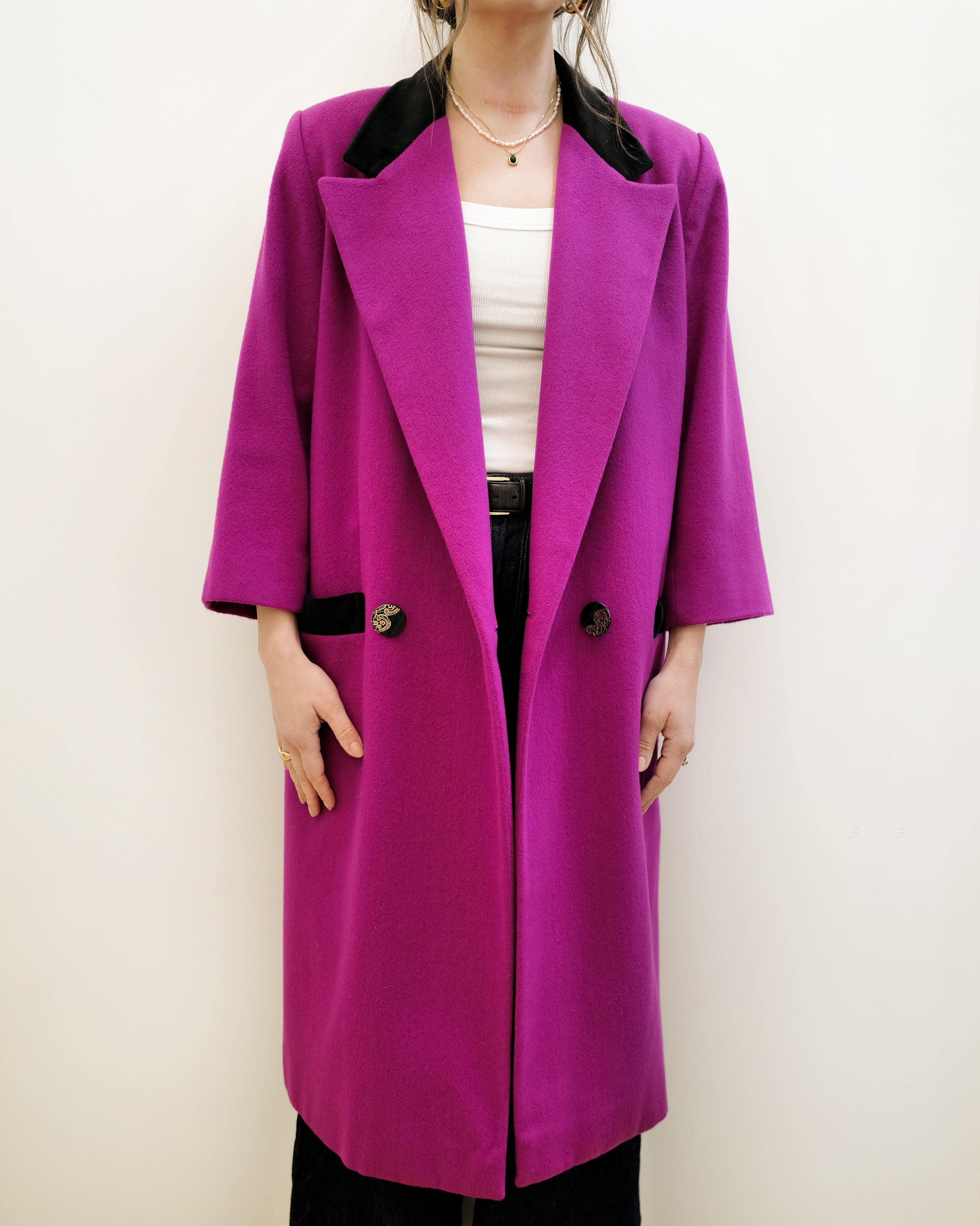Vintage Christian Dior Wool Coat - Dry Cleaned