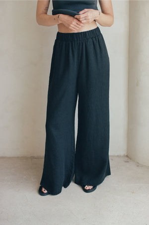 Linen Wide Leg Pants