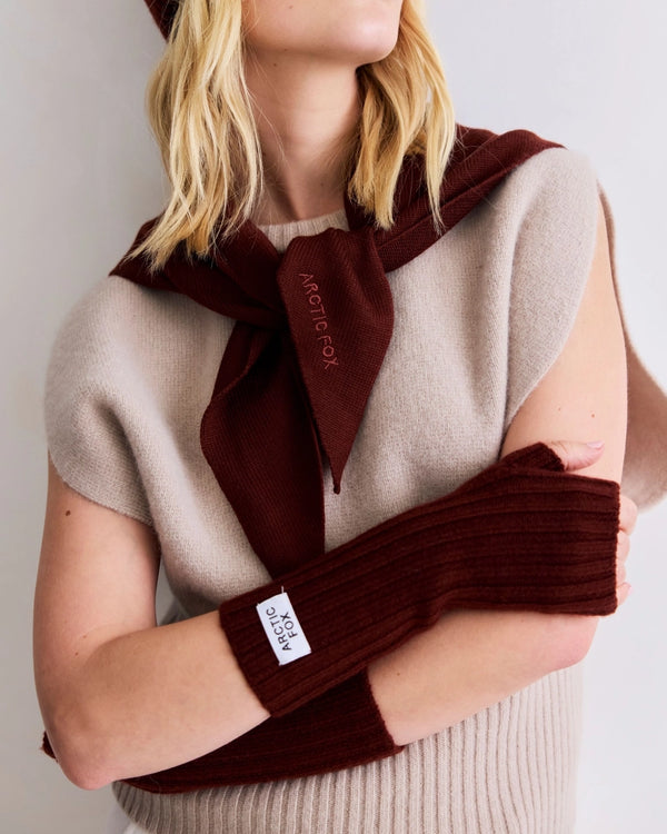 Merino Wool Fingerless Gloves