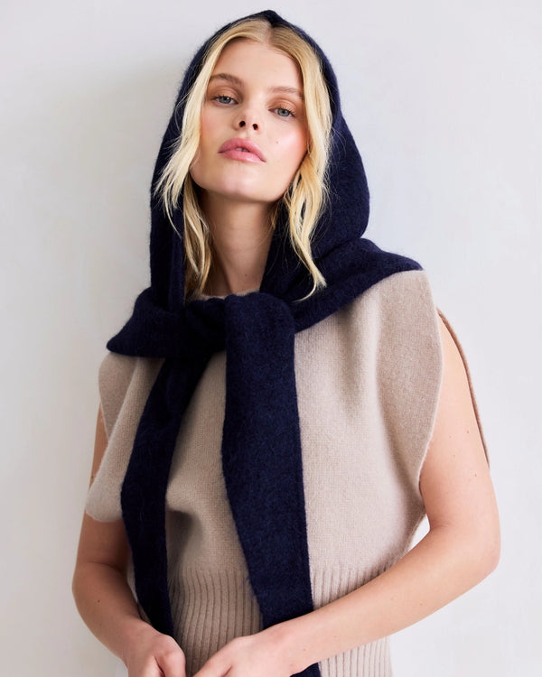 The Alpaca Hooded Scarf