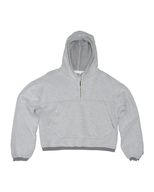 Heathered Osprey Cropped Sweatshirt