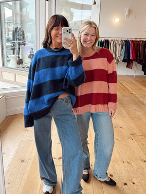 Oversized Stripe Sweater