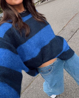 Oversized Stripe Sweater