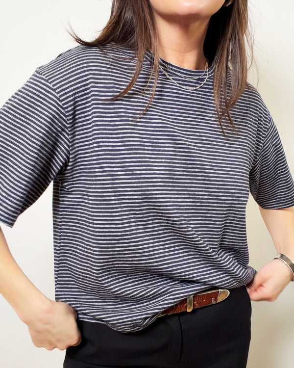 The Relaxed Stripe Tee