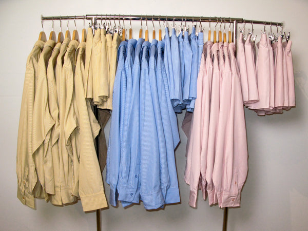 The Oversized Stripe Button Long Sleeve Shirt