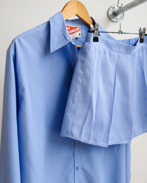 The Striped Pleated Skort
