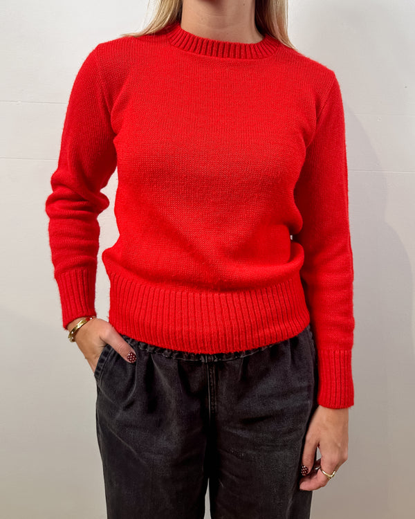 Vintage Red Sweater