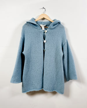 Vintage Blue Mohair Sweater