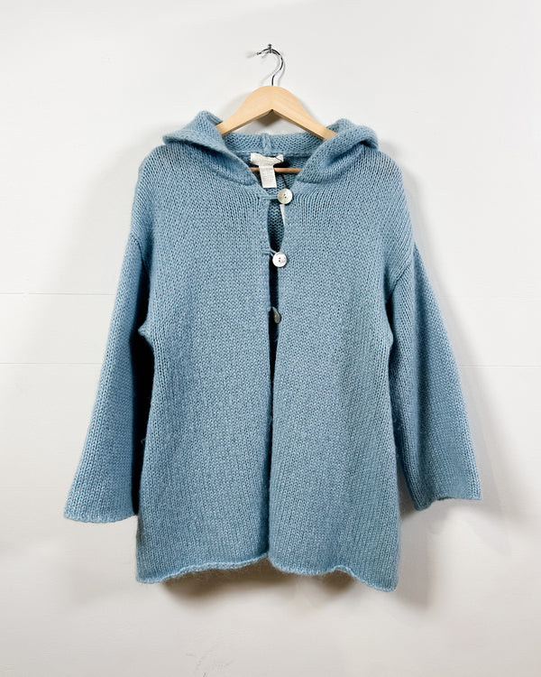 Vintage Blue Mohair Sweater