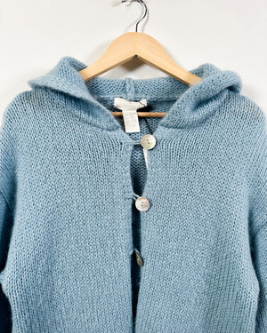 Vintage Blue Mohair Sweater
