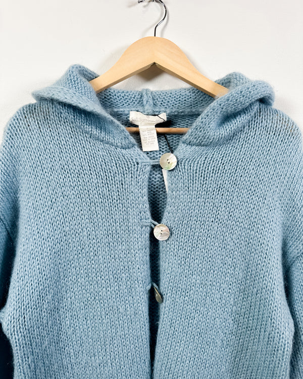 Vintage Blue Mohair Sweater