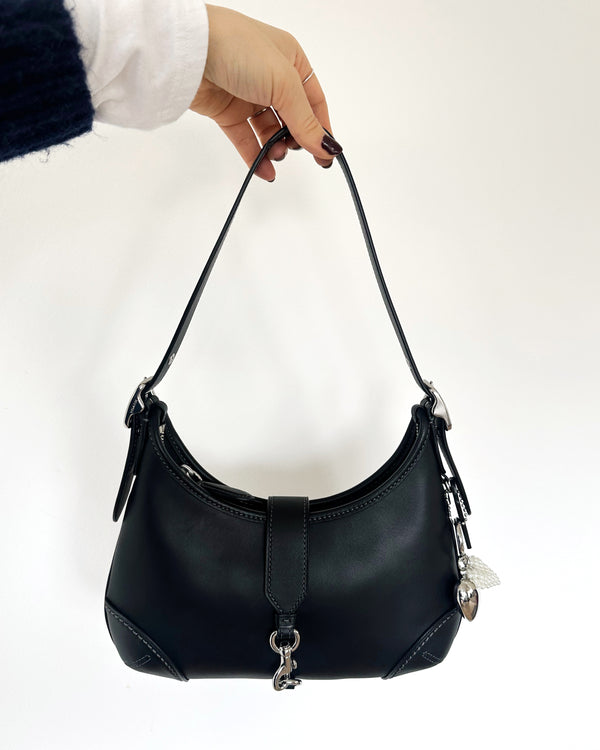 Pearl Heart Bag Charm