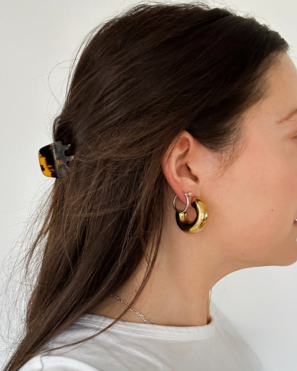 Daily Hoop Earrings - Gold