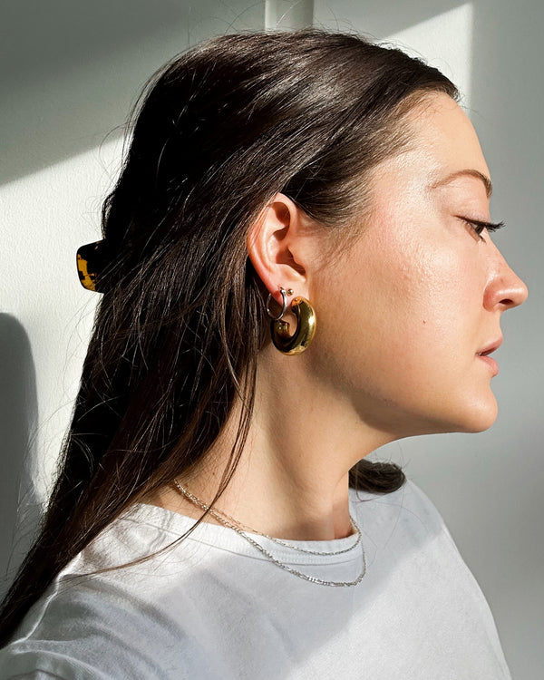 Daily Hoop Earrings - Gold