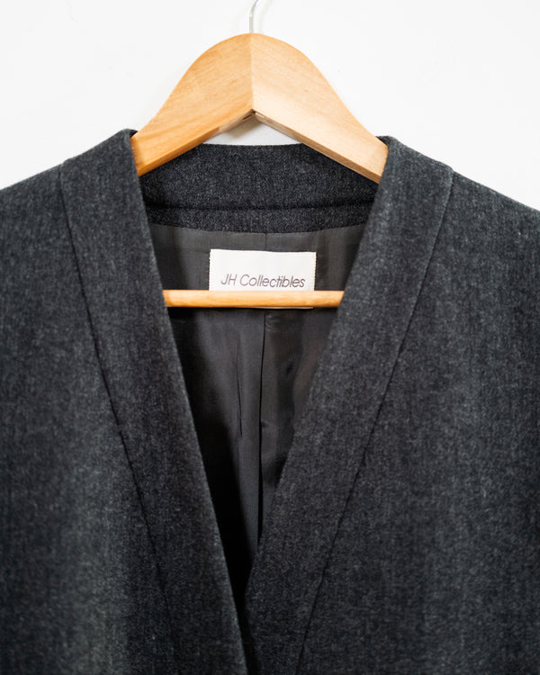 Vintage Charcoal Gray Blazer