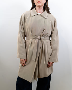 Vintage Wrap Trench Coat
