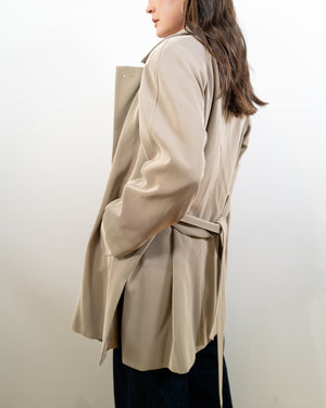 Vintage Wrap Trench Coat