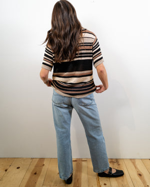 VIntage Knit Stripe Shirt