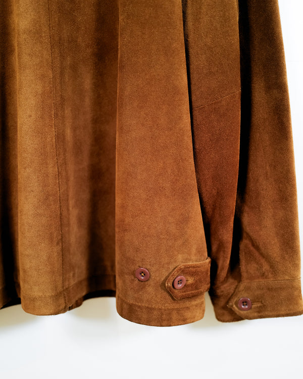 Vintage Brown Suede Jacket