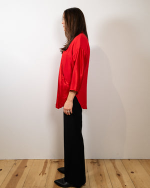 Vintage Red Long Top
