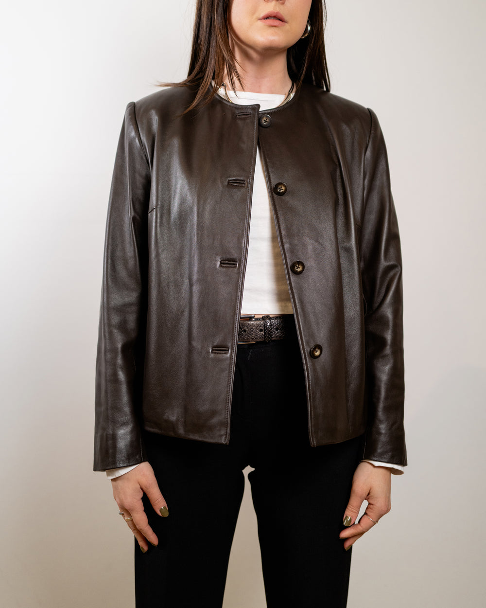 Vintage Talbots Leather Jacket