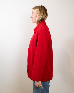 Vintage Red Wool Jacket