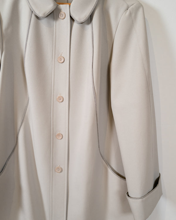 Vintage Gray Button Jacket