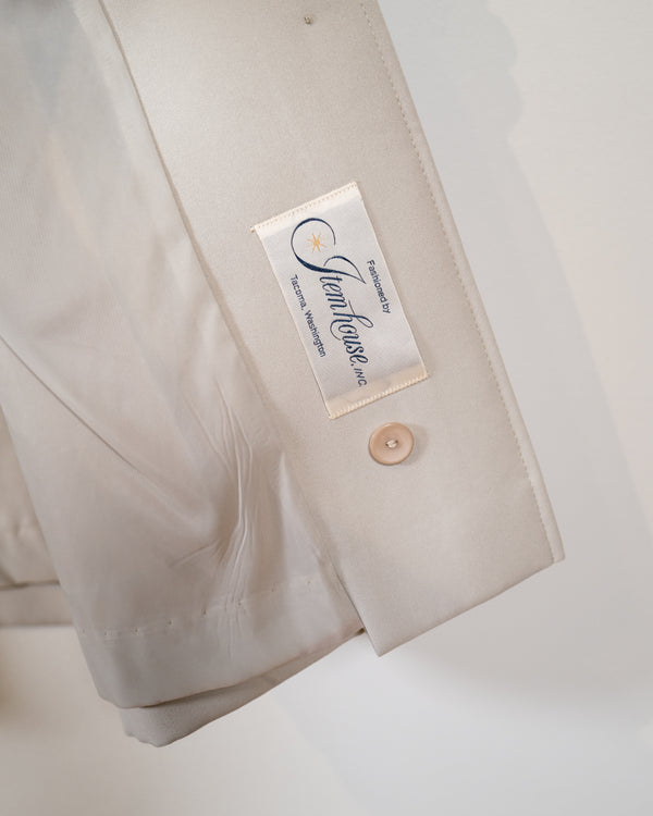 Vintage Gray Button Jacket