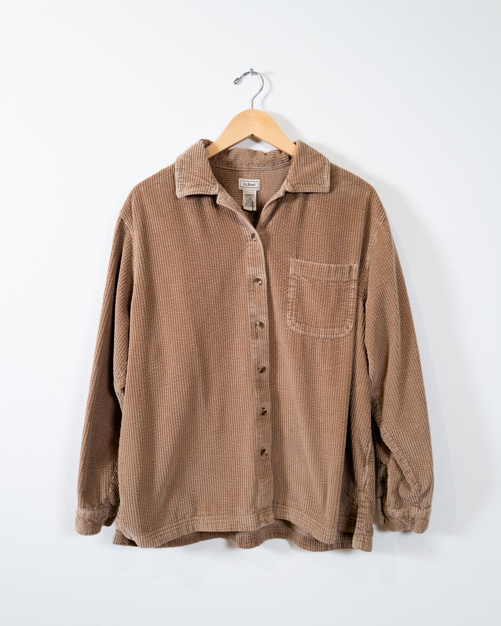 Vintage Corduroy L.L. Bean Shirt - Tan