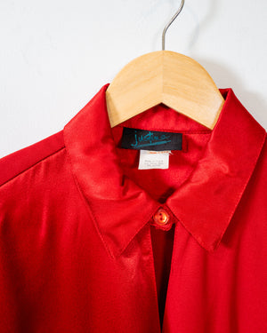 Vintage Red Long Top