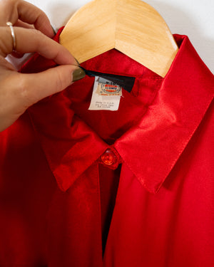 Vintage Red Long Top