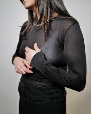 Vintage Silk Long Sleeve