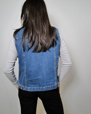 Vintage Eddie Bauer Denim Vest