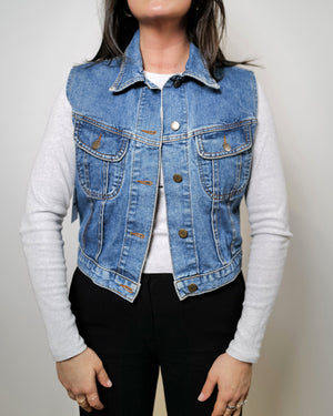 Vintage Denim Vest